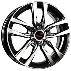 Диск Вектор B214 16x6 5x100 ET38 DIA57.10 АЛМАЗ ЧЕРНЫЙ