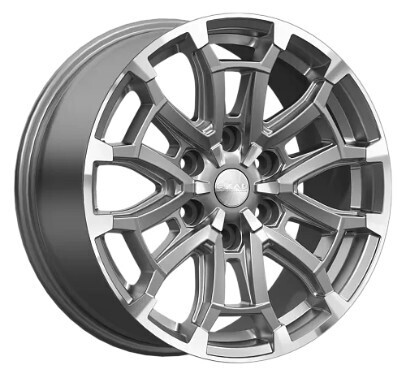 Диск Скад Авилис 18x8 6x139.70 ET45 DIA95.10 АЛМАЗ ГРАФИТ