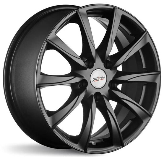 Диск X'trike X-120М 17x7 5x100 ET38 DIA67.10 BKM