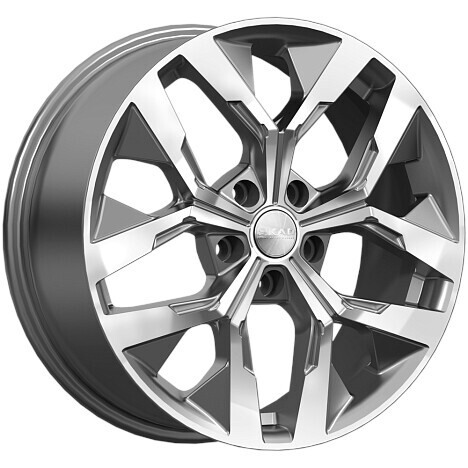 Диск Скад Ламберт 18x7.50 5x114.30 ET38 DIA67.10 АЛМАЗ ГРАФИТ