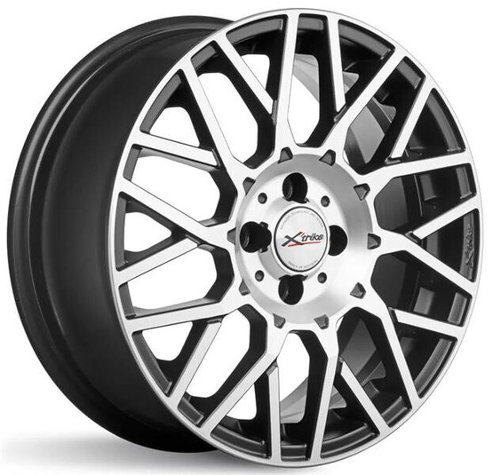 Диск X'trike X-125 16x6.50 4x100 ET36 DIA67.10 BKM/FP