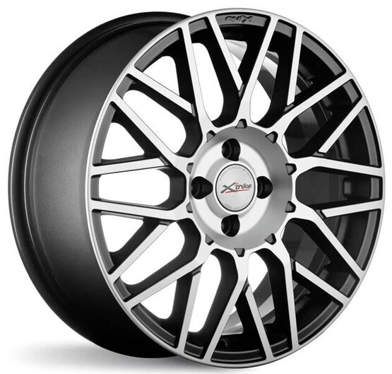 Диск X'trike X-131 17x7 4x100 ET41 DIA60.10 BKM/FP