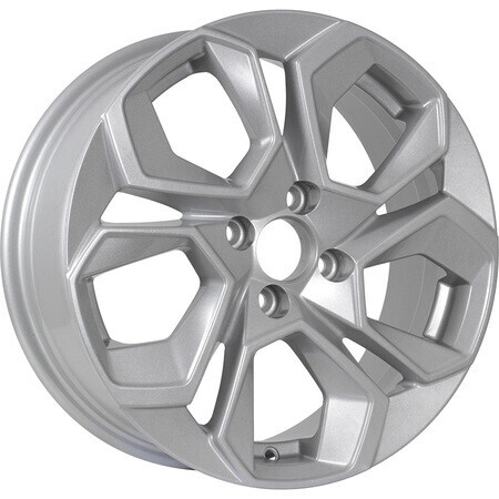 Диск Kdw Kd1620 16x6.50 4x100 ET45 DIA60.10 LIGHT_SILVER_PAINTED