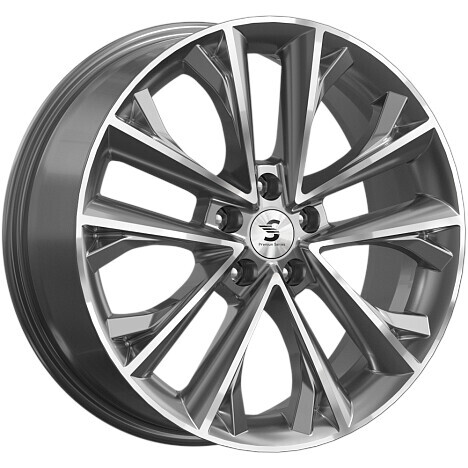Диск Premium Series Кр012 18x7 5x108 ET36 DIA65.10 DIAMOND GLOSS GRAPHITE