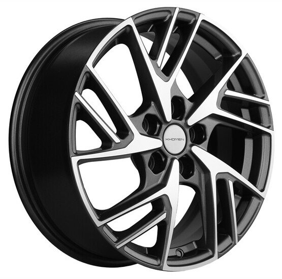 Диск Khomen 1722 17x6.50 5x108 ET33 DIA60.10 GRAY-FP
