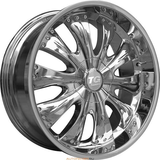 Диск Tg Racing Lmc007 22x9 5x127 ET10 DIA87 CHROME