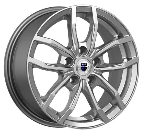 Диск K&K Фрост 15x6.50 5x114.30 ET39 DIA60.10 ДАРК ПЛАТИНУМ