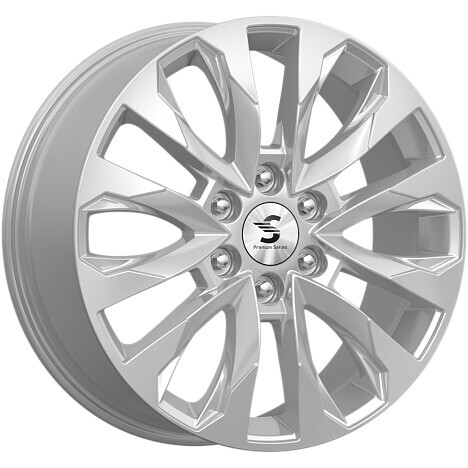 Диск Premium Series Кр007 20x8 6x139.70 ET38 DIA67.10 ELITE SILVER