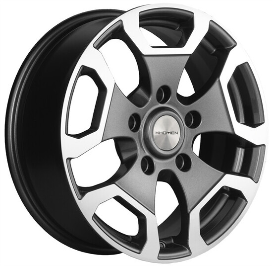Диск Khomen 1725 17x6.50 5x139.70 ET35 DIA98.50 GRAY
