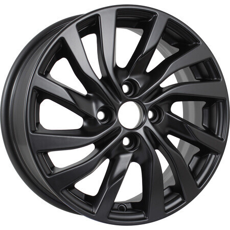 Диск Kdw Kd1546 15x6 4x100 ET37 DIA60.10 MATT_BLACK_PAINTED