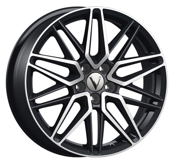 Диск Вектор B233 18x7 5x108 ET38 DIA54.10 АЛМАЗ ЧЕРНЫЙ