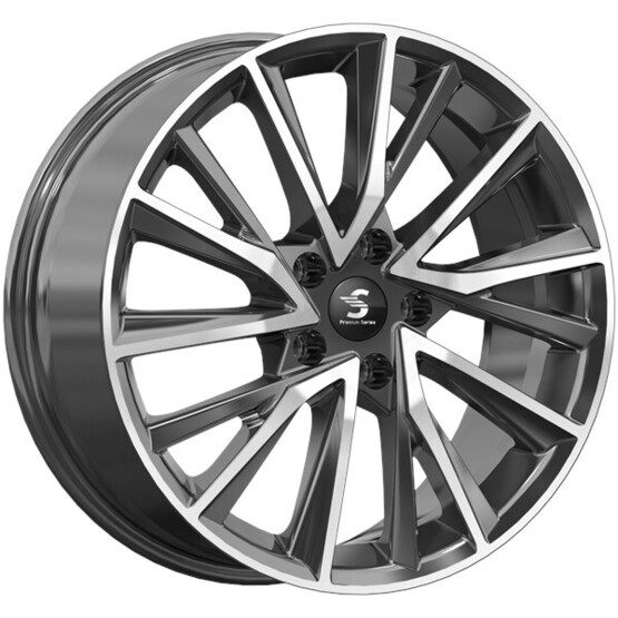 Диск Premium Series Кр010 18x7.50 5x108 ET36 DIA65.10 DIAMOND BLACK GRIS