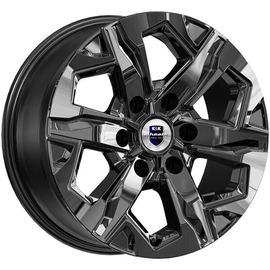 Диск K&K Тейт 17x7.50 6x114.30 ET30 DIA66.10 КВАРЦ