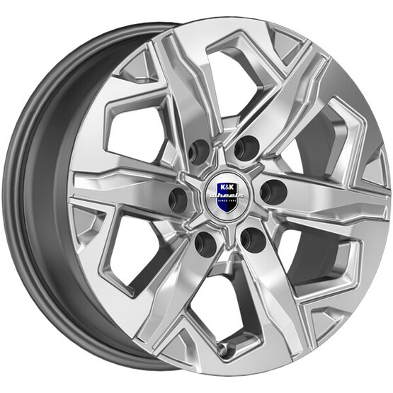 Диск K&K Тейт 17x7.50 6x139.70 ET36 DIA100.10 ДАРК ПЛАТИНУМ