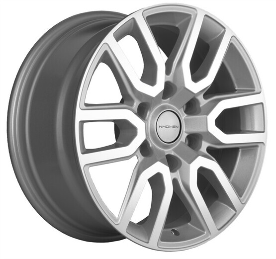 Диск Khomen 1723 17x8 6x139.70 ET30 DIA106.10 F-SILVER