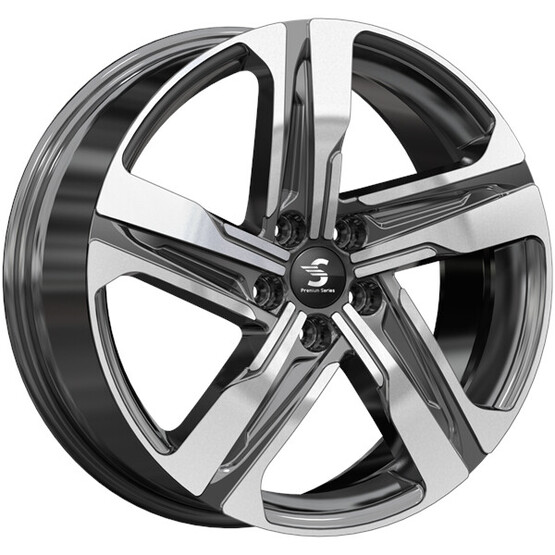 Диск Premium Series Кр004 19x7.50 5x114.30 ET49 DIA67.10 DIAMOND BLACK GRIS