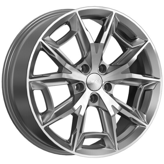 Диск Скад Паркер 19x7.50 5x108 ET46 DIA65.10 АЛМАЗ ГРАФИТ