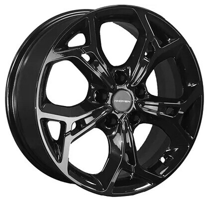Диск Khomen 1702 17x7 5x110 ET46 DIA63.30 BLACK