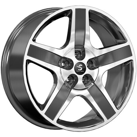 Диск Premium Series Кр008 20x8.50 5x120 ET41.50 DIA66.10 DIAMOND BLACK GRIS