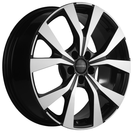 Диск Khomen 1906 19x7 5x112 ET43 DIA57.10 BLACK-FP