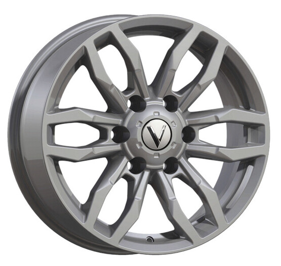 Диск Вектор B228 17x7.50 6x139.70 ET25 DIA106.10 СИЛЬВЕР S
