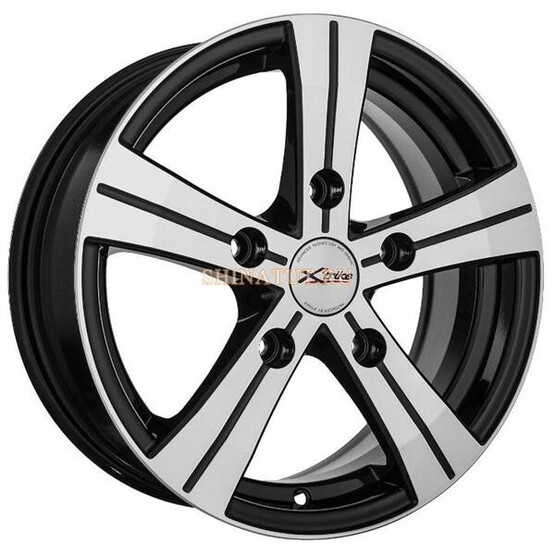 Диск X'trike X-121 15x6 5x139.70 ET40 DIA98 BK/FP