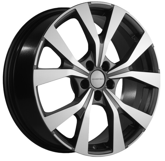 Диск Khomen 1906 19x7 5x114.30 ET45 DIA60.10 GRAY-FP