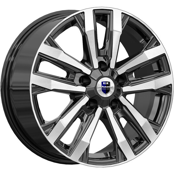 Диск K&K Мичиган 18x8 5x130 ET53 DIA71.60 АЛМАЗ ЧЕРНЫЙ