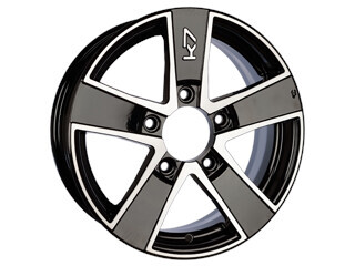 Диск Вектор K97 16x6 5x139.70 ET40 DIA98 АЛМАЗ ЧЕРНЫЙ