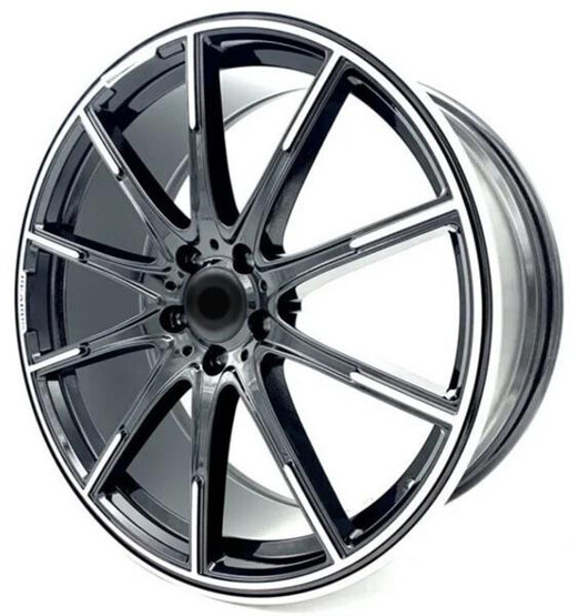 Диск Replica Fr 1117 20x8.50 5x112 ET35 DIA66.60 BLACK MACHINED FACE