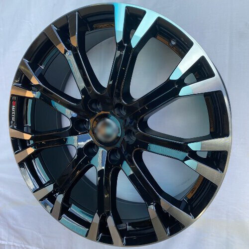 Диск Replica Fr Ns 899 22x8 6x139.70 ET30 DIA77.80 BLACK MACHINED FACE