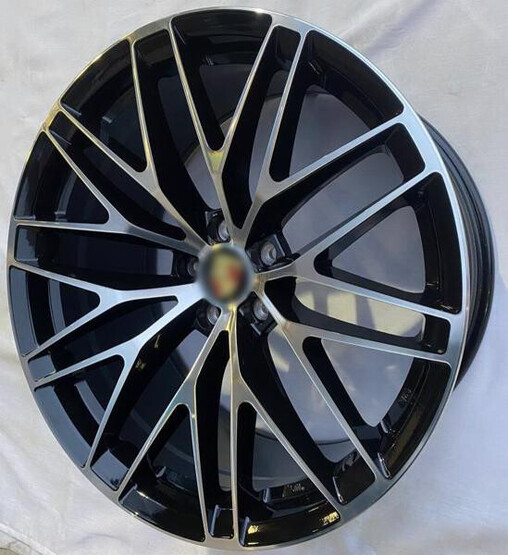 Диск Replica Fr Fp888 20x10 5x112 ET19 DIA66.50 BLACK MACHINED FACE