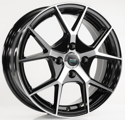 Диск Megami Mgm-18 15x6 4x100 ET50 DIA60.10 BKF