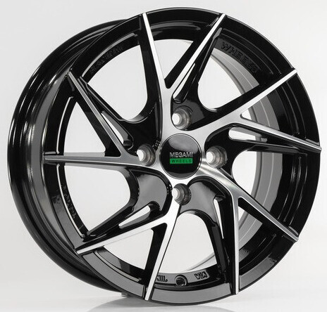 Диск Megami Mgm-24 14x6 4x100 ET35 DIA73.10 BKF