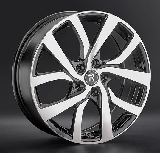 Диск Replay Mi57 18x7 5x114.30 ET38 DIA67.10 BKF