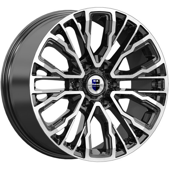Диск K&K Кортес 19x8.50 6x139.70 ET25 DIA106.10 АЛМАЗ ЧЕРНЫЙ