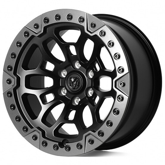 Диск Forged Sv145-Sl223 20x10 6x139.70 ET10 DIA77.80 ЧЁРНЫЙ МАТОВЫЙ + БЕДЛОК ГРАФИТ