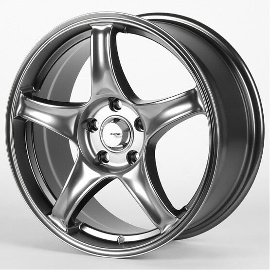 Диск Advan 53983 17x7.50 5x100 ET40 DIA73.10 СЕРЕБРО ТЁМНОЕ