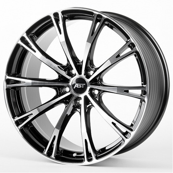 Диск Replica Nn Abt F0161 19x8.50 5x112 ET35 DIA66.60 ЧЁРНЫЙ ГЛЯНЦЕВЫЙ + ПОЛИРОВАННЫЕ СПИЦЫ