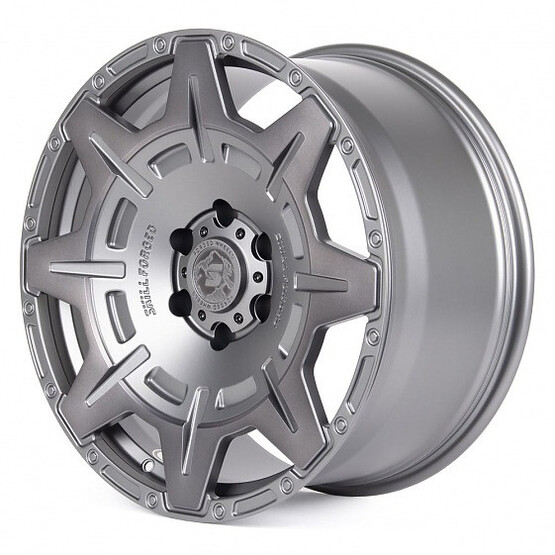 Диск Skill Sv308-Ds218 20x10 6x139.70 ET10 DIA77.80 ГРАФИТ МАТОВЫЙ + ПОЛИРОВАННЫЕ СПИЦЫ