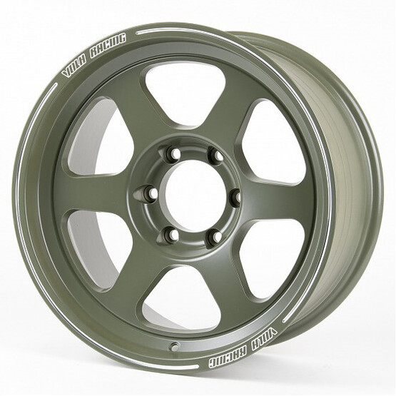 Диск Rays 6070X 18x9 6x139.70 ET0 DIA106.10 ЗЕЛЁНЫЙ МАТОВЫЙ