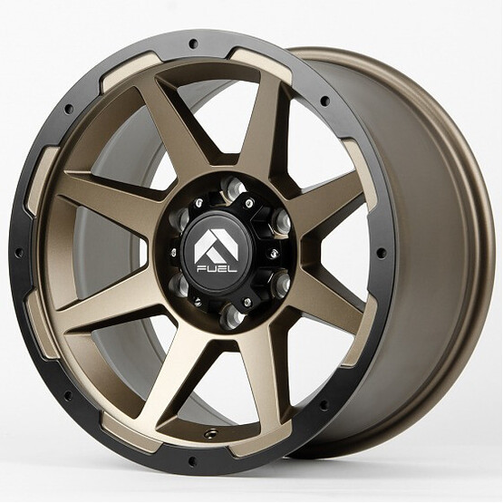 Диск Fuel 82093-Ds185 17x9 6x139.70 ET15 DIA106.10 БРОНЗА + ЧЁРНЫЙ ОБОД