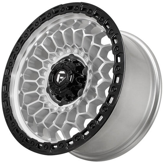 Диск Ff Kf5357 17x8.50 6x139.70 ET0 DIA106.10 SILVER WITH BLACK LIP