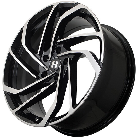 Диск Ff Fbx104 18x8 5x114.30 ET35 DIA73.10 BLACK MACHINED FACE