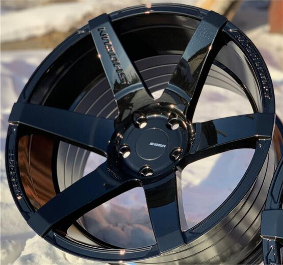 Диск Shogun A1 18x8.50 5x112 ET30 DIA66.60 GLOSS BLACK