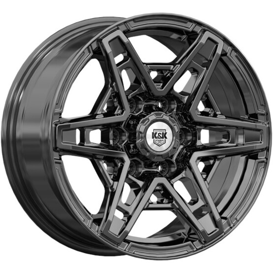 Диск K&K Блэкберн 17x8 6x139.70 ET25 DIA106.10 КВАРЦ