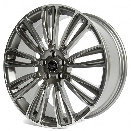 Диск Ptracing Fg405X 20x9 5x120 ET45 DIA72.56 ГРАФИТ + ПОЛИРОВАННЫЕ СПИЦЫ