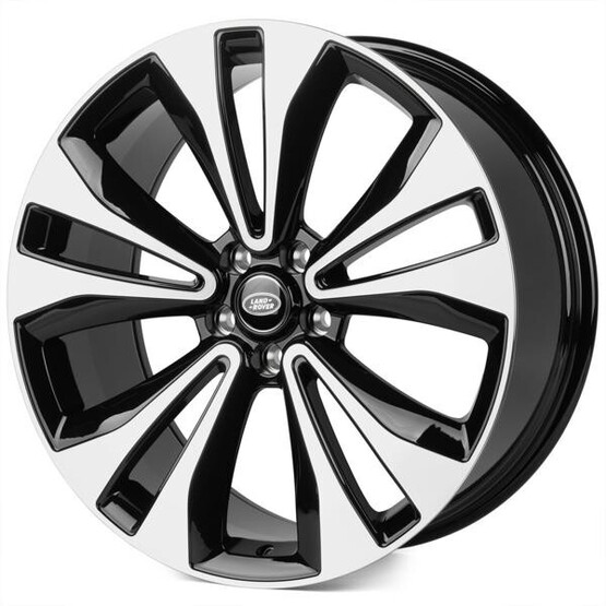 Диск Ptracing Rgw001-Cs443 22x9.50 5x120 ET45 DIA72.56 ЧЕРНЫЙ + ПОЛИРОВАННЫЕ СПИЦЫ