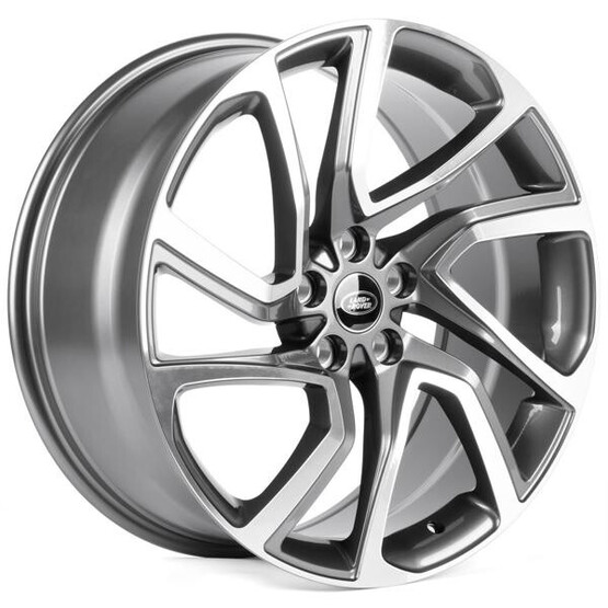 Диск Ptracing Hj409-Sk349 21x9.50 5x120 ET45 DIA72.56 ГРАФИТ + ПОЛИРОВАННЫЕ СПИЦЫ