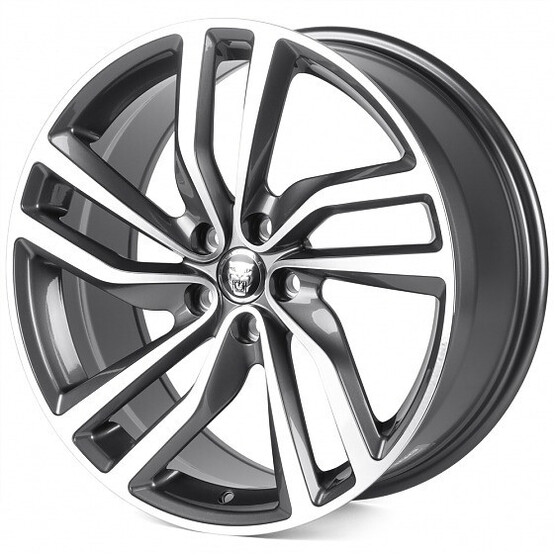 Диск Ptracing Fg224Bx-Sl205 19x8.50 5x108 ET40 DIA63.40 ГРАФИТ + ПОЛИРОВАННЫЕ СПИЦЫ